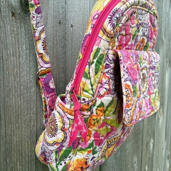 Vera Bradley Multicolor Patterned Backpack - Picture 7 of 13